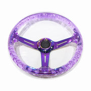 350 mm Shallow-Dish Acrylic Racing Steering Wheel