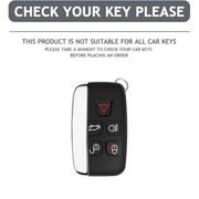 TPU Car Remote Key Case Cover for Land Rover and Jaguar