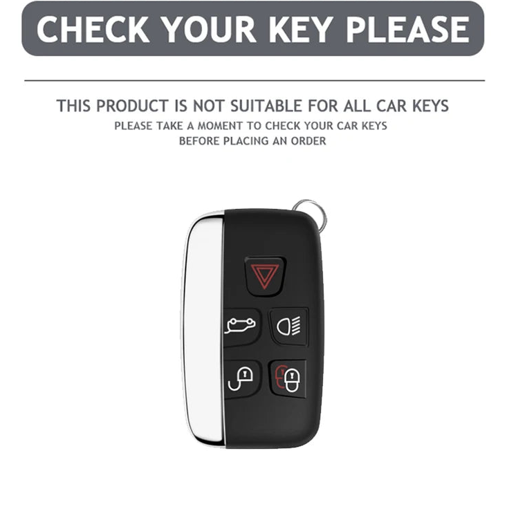 TPU Car Remote Key Case Cover for Land Rover and Jaguar