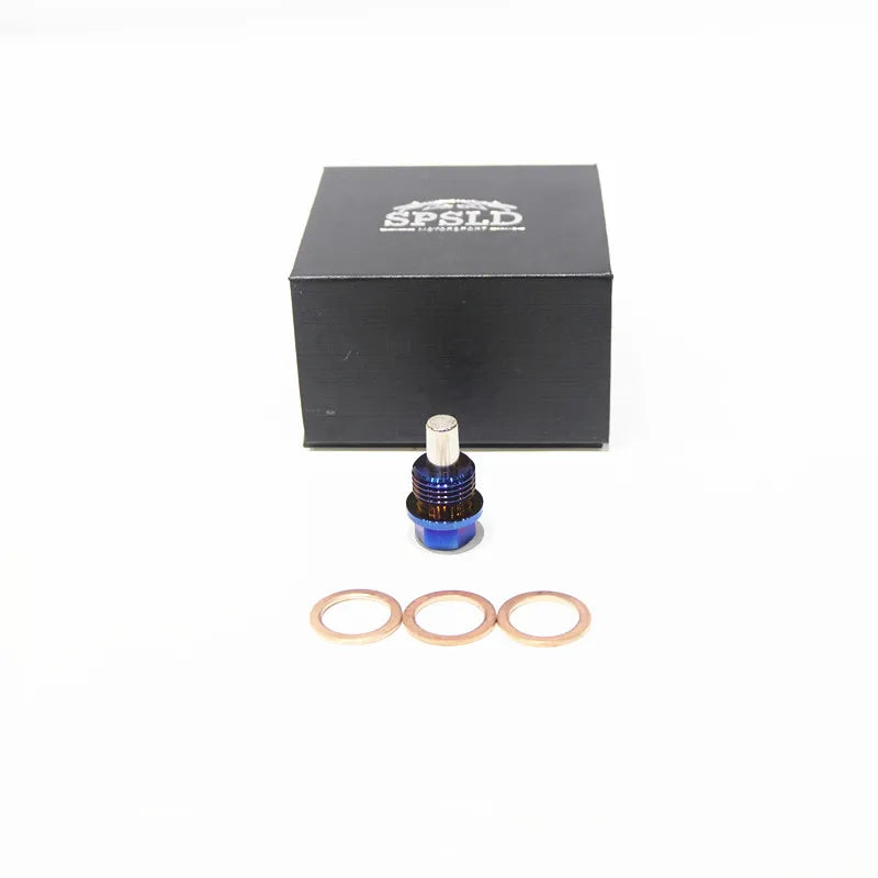 Magnetic Titanium Oil Drain Plug – Multiple Thread Sizes