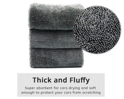 Twist-Loop Microfiber Car Drying Towel