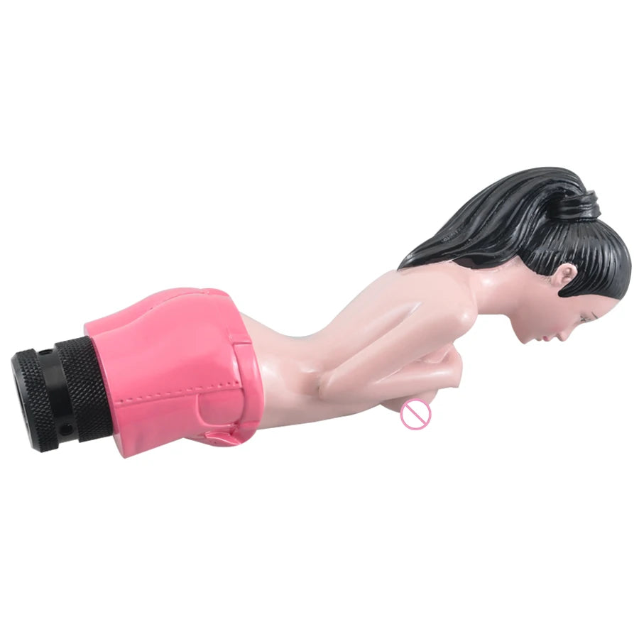 Pink Dress Naked Sexy Lady Universal Manual-Transmission Shift Knob