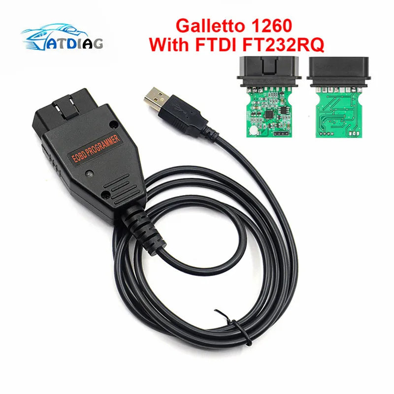 Galletto 1260 OBD2 ECU Flasher and Chip Tuning Interface Cable