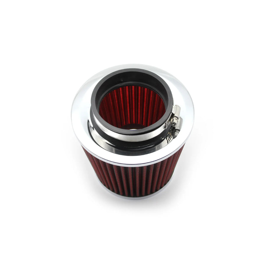 Universal High-Flow Cone Air Filter, 63-90mm Inlets
