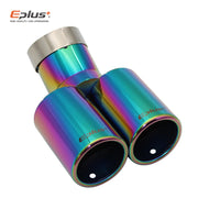 Universal Stainless Steel Exhaust Tip, 63mm