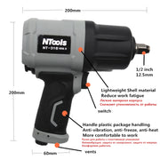 NTOOLS 1/2-Inch Pneumatic Impact Wrench – 1,800 N·m