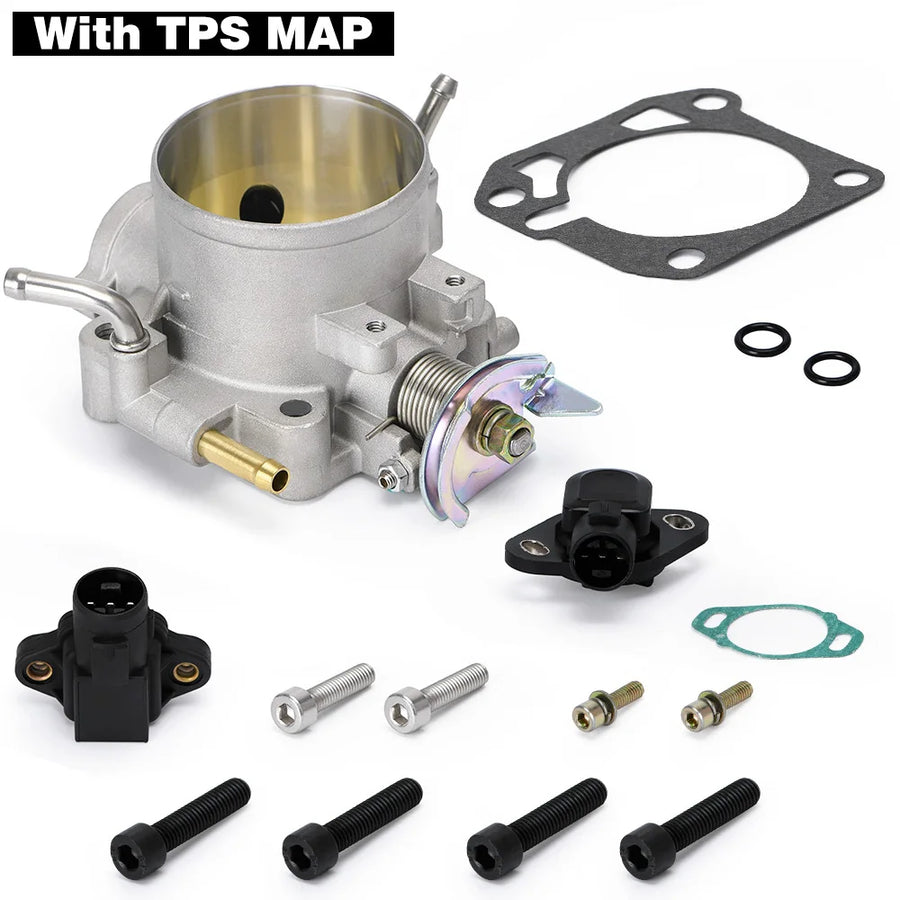 70mm Aluminum Intake Manifold & Throttle Body for Honda B/D/H-Series Engines