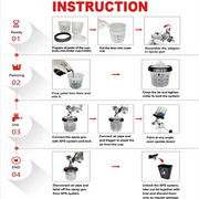 Disposable Paint Cup System – 200, 400 or 600 mL