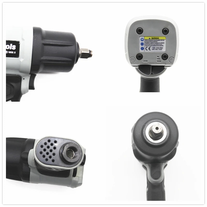 NTOOLS 1/2-Inch Pneumatic Impact Wrench – 1,800 N·m