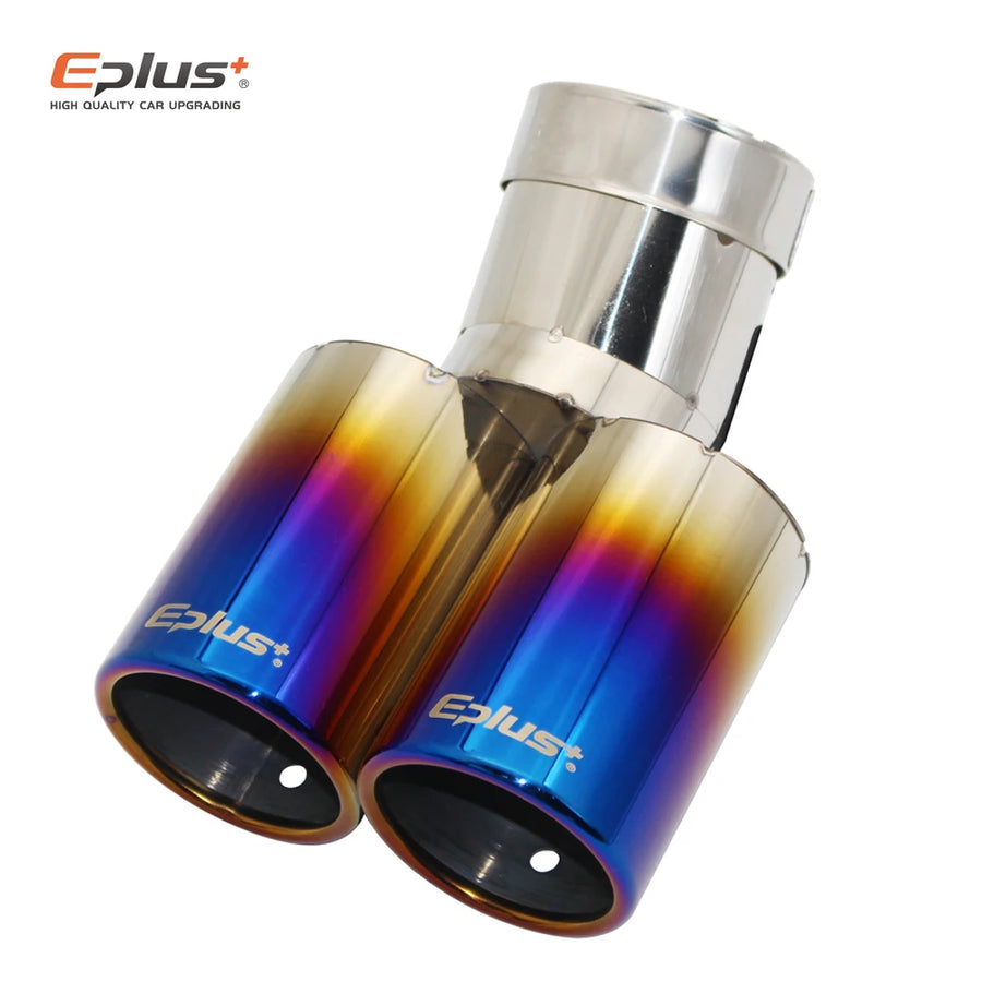 Universal Stainless Steel Exhaust Tip, 63mm