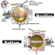 70mm Aluminum Intake Manifold & Throttle Body for Honda B/D/H-Series Engines