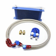 Universal AN10 Engine Oil Cooler Components – 7 to 15 Rows