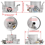 70mm Aluminum Intake Manifold & Throttle Body for Honda B/D/H-Series Engines