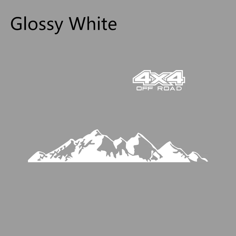 4×4 Off-Road Pickup Side Vinyl Decal