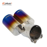Universal Stainless Steel Exhaust Tip, 63mm