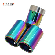 Universal Stainless Steel Exhaust Tip, 63mm