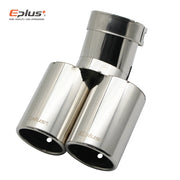 Universal Stainless Steel Exhaust Tip, 63mm
