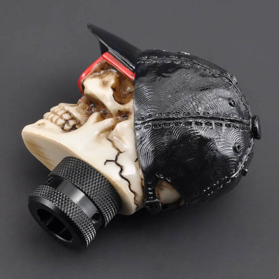 Baseball Hat Glasses Skull Universal Manual-Transmission Shift Knob