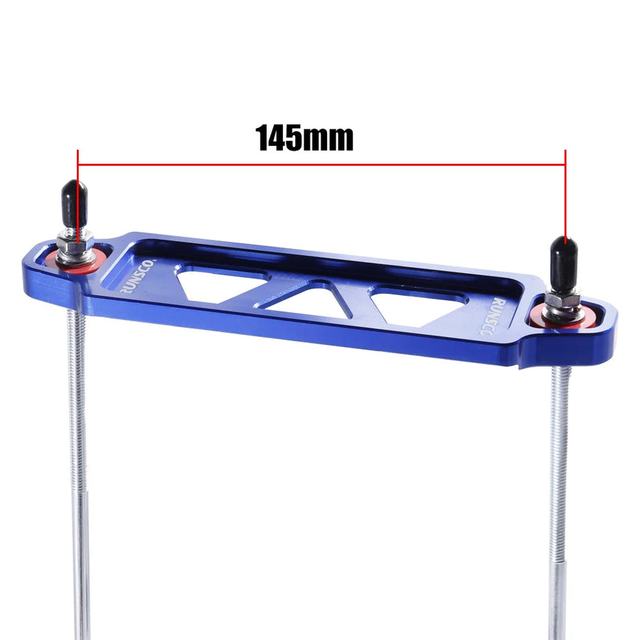 145mm Aluminum Battery Tie-Down Bracket for Honda Civic and Acura Integra
