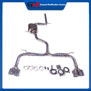 Valved Cat-Back Exhaust System for Audi A3 1.4T/1.8T/2.0T