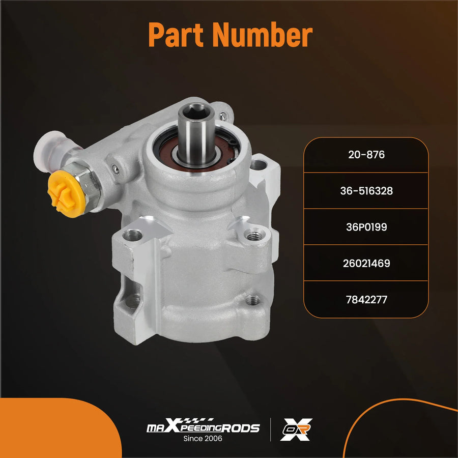 Power Steering Pump for Chevrolet Corvette 5.7L Convertible Hatchback 36p0199