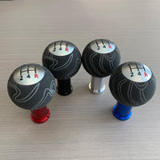Suede-leather Manual Gear Shift Knob