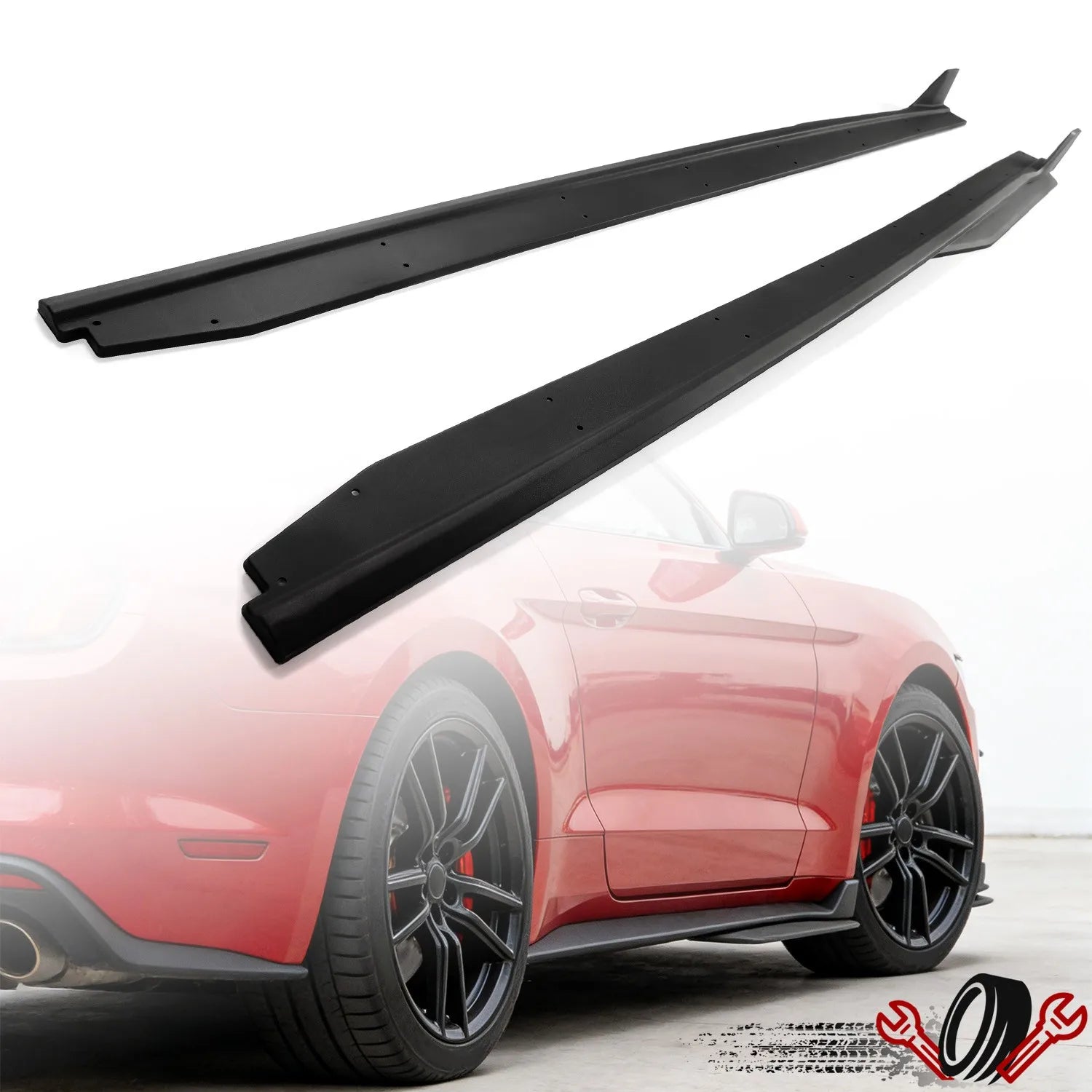 Side Skirt Extension Kit for Ford Mustang 2015-2022