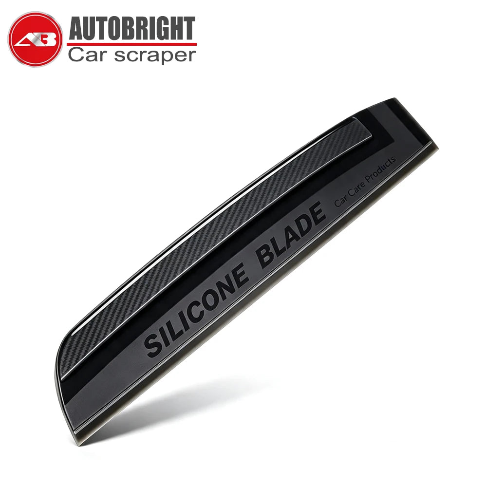 Silicone Windshield Squeegee with Textured Grip