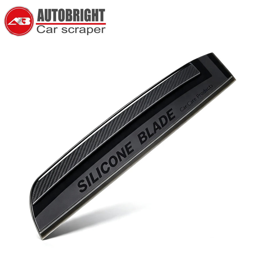 Silicone Windshield Squeegee with Textured Grip