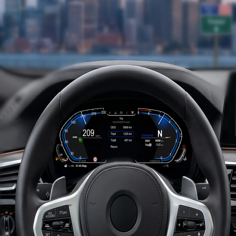 12.3-Inch Linux Digital Gauge Cluster for Select BMW F-Series Models