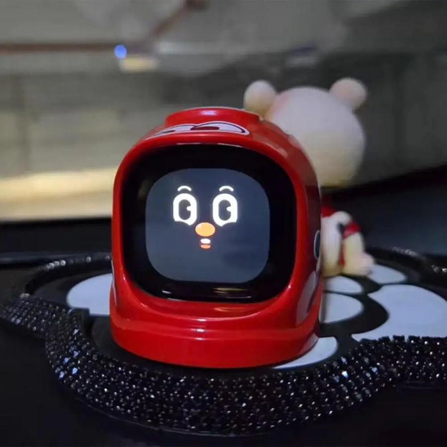 Genuine Mangogo Intelligent Electronic Car Pet Ornament With Facial Expressions