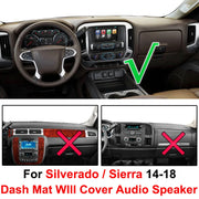 All-Weather Floor Mats for Car Dashboard 2014-2018