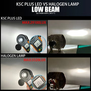 2-Piece H1/H4/H7/H11/9005/9006 LED Headlight Bulb – 4300K, CANBUS