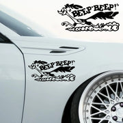 Road Runner Cartoon Vinyl Decal – Two Sizes