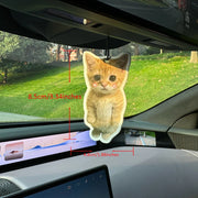 Cute Hamster Meme Hanging Car Air Freshener