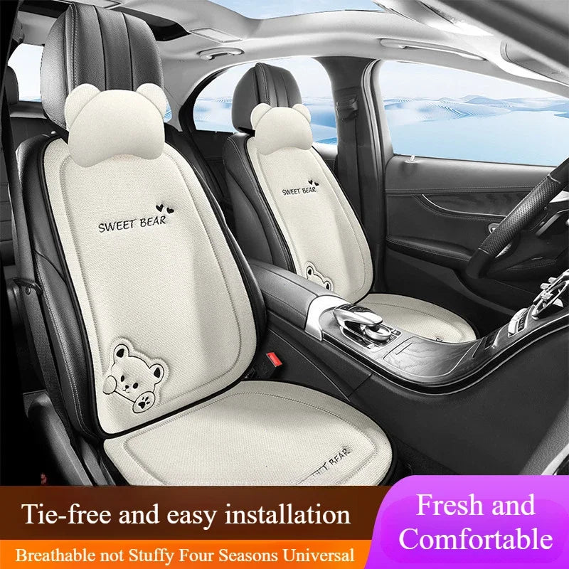Universal Car Seat Cover and Cushion Set