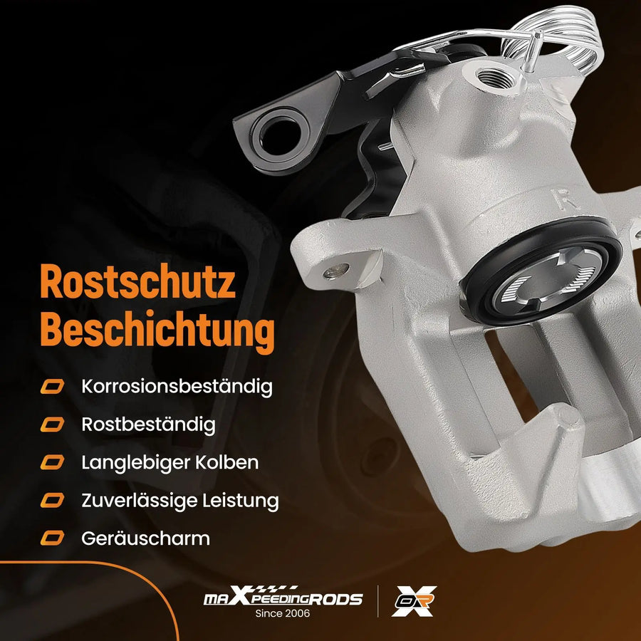 Rear Right Brake Caliper for 1998-2008 Passat, A4, A6, Exeo, Superb