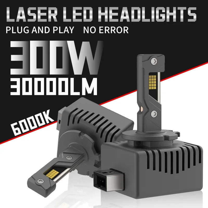 D1S/D2S/D3S/D4S/D5S/D8S LED Headlight Conversion Bulb – 6000K, CANBUS