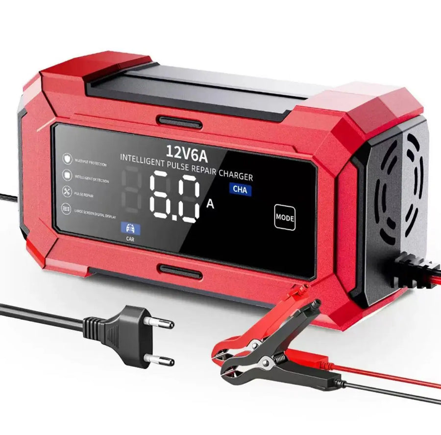 12V 6A Smart Lead-Acid Battery Charger, Maintainer and Desulfator