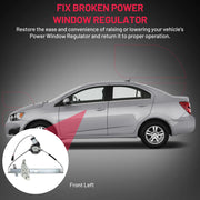 Front Power Window Regulator with Motor for 2006–2013 Chevrolet Impala