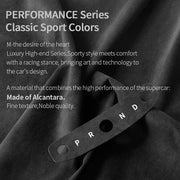 Alcantara-Look Front Reading Light Panel Trim for Tesla Model 3/Y