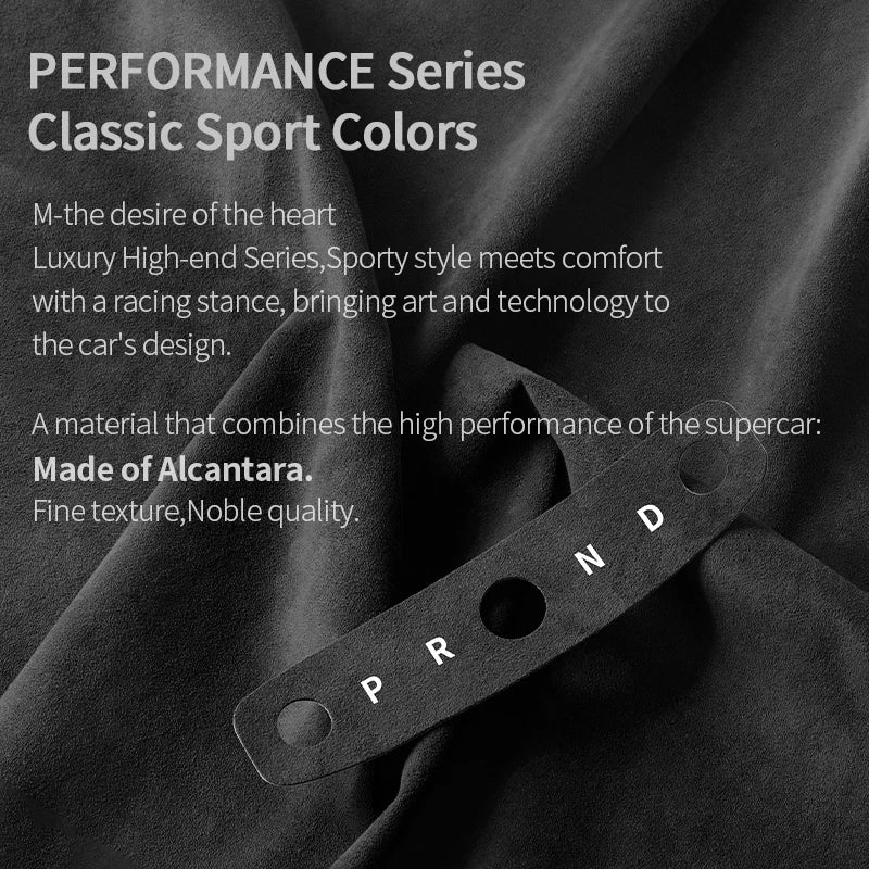 Alcantara-Look Front Reading Light Panel Trim for Tesla Model 3/Y