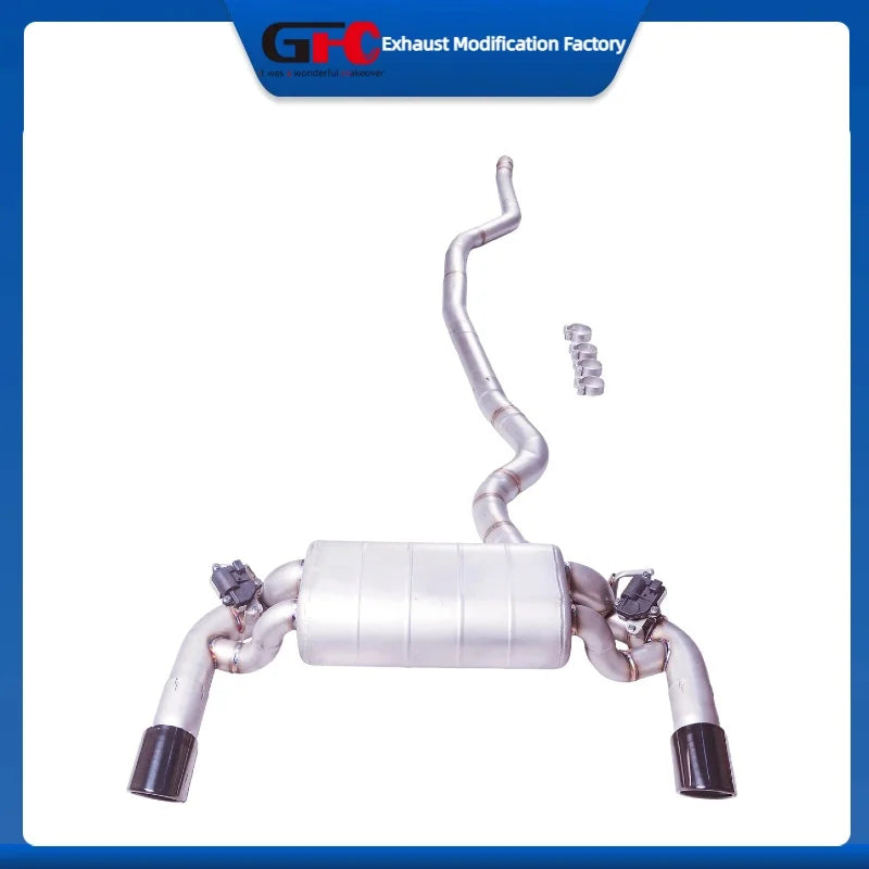 304 Stainless Steel Catback Valvetronic Exhaust System for BMW 3.0T 2013-2018