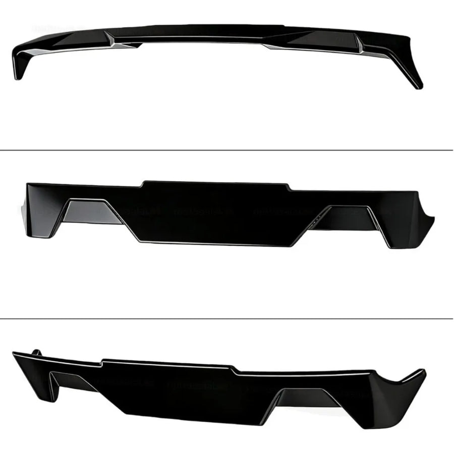 Gloss Black Rear Cab Roof Spoiler for 2022–2026 Nissan Frontier