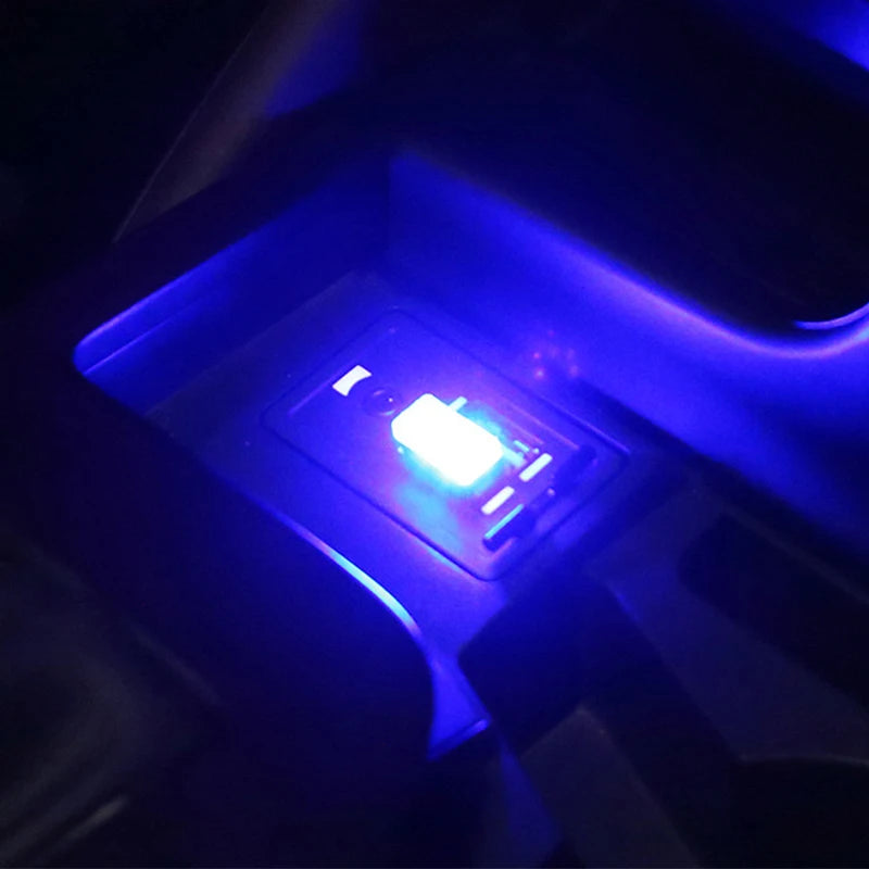 Mini USB LED Interior Accent Light – Multiple Colors