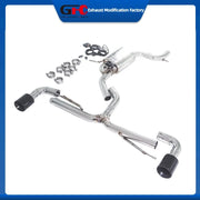 Valved Cat-Back Exhaust System for Volkswagen Golf GTI/R MK5-MK6, Beetle & Scirocco