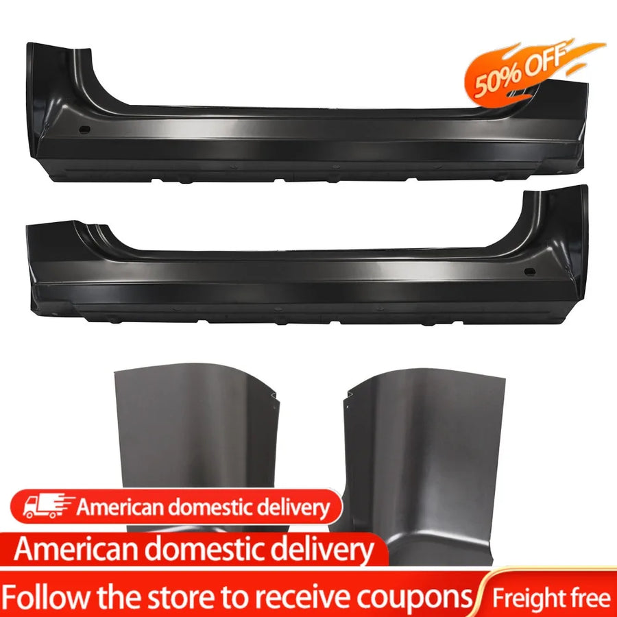 Rocker Panel & Cab Corner Set for 2007–2013 Chevrolet Silverado – Regular Cab