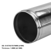 89mm Aluminum Cold Air Intake Pipe