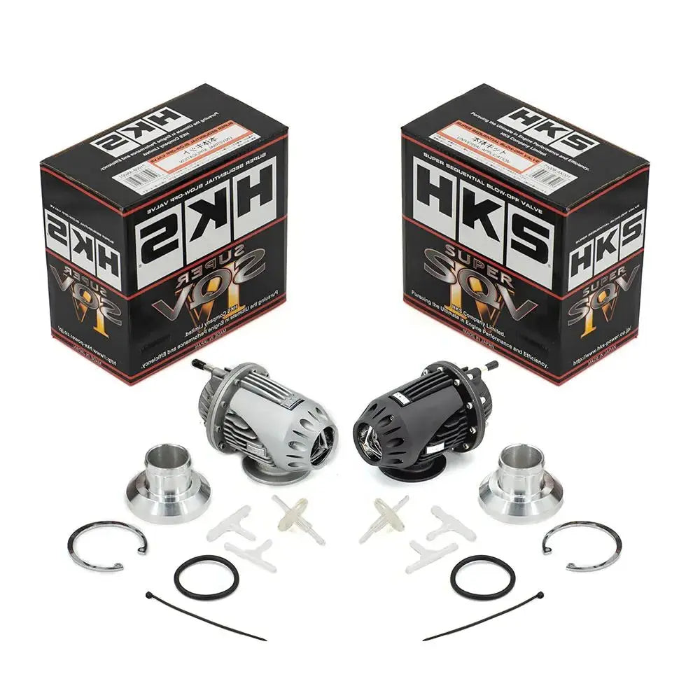 HKS SQV4 Sequential Blow-Off Valve with Adapter – Universal Turbo BOV