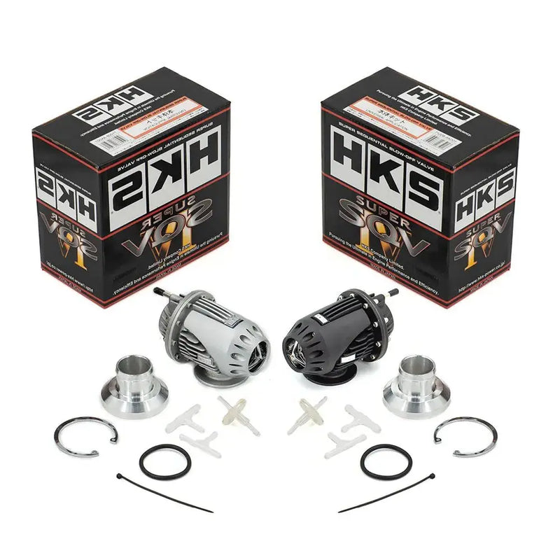 HKS SQV4 Sequential Blow-Off Valve with Adapter – Universal Turbo BOV